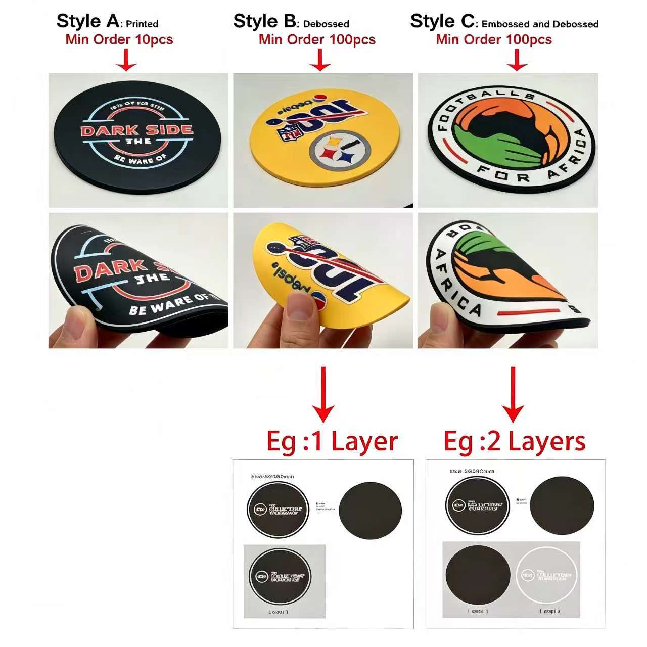 حامل أكواب مطاطي مخصص بأي شكل، - مراجعة Bar Mat Rubber وسعره