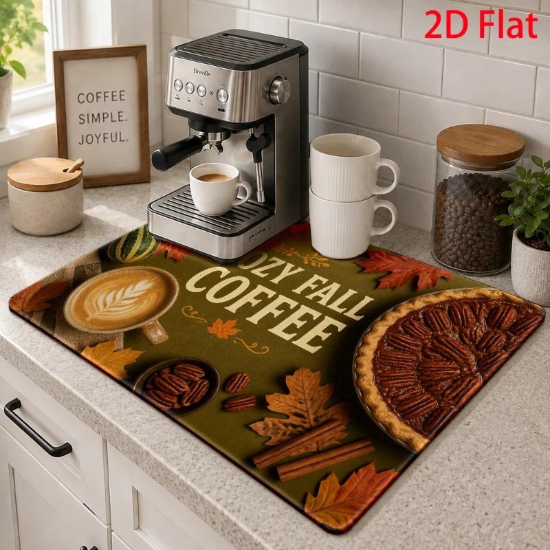 حصيرة بار القهوة، تصميم عيد ال - مراجعة Bar Mat Rubber وسعره