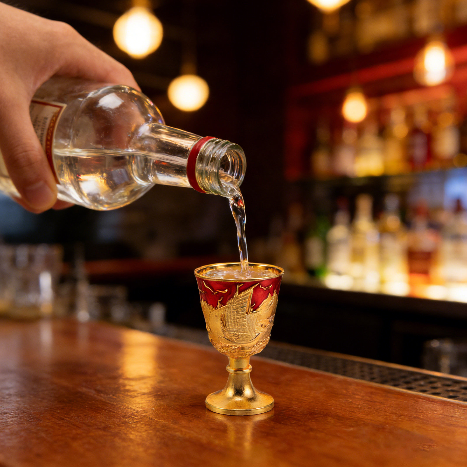 طقم كؤوس شرب عتيقة من سبائك مع - مراجعة Home Bar Set وسعره